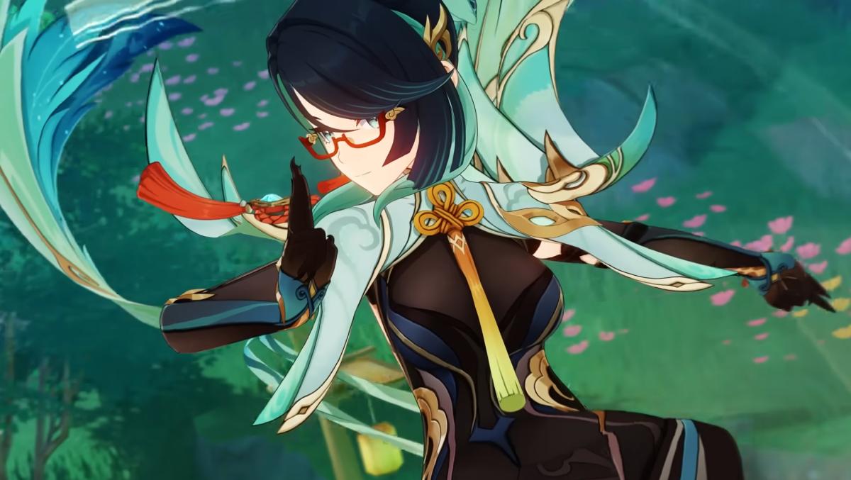 Genshin Impact Xianyun screenshot.